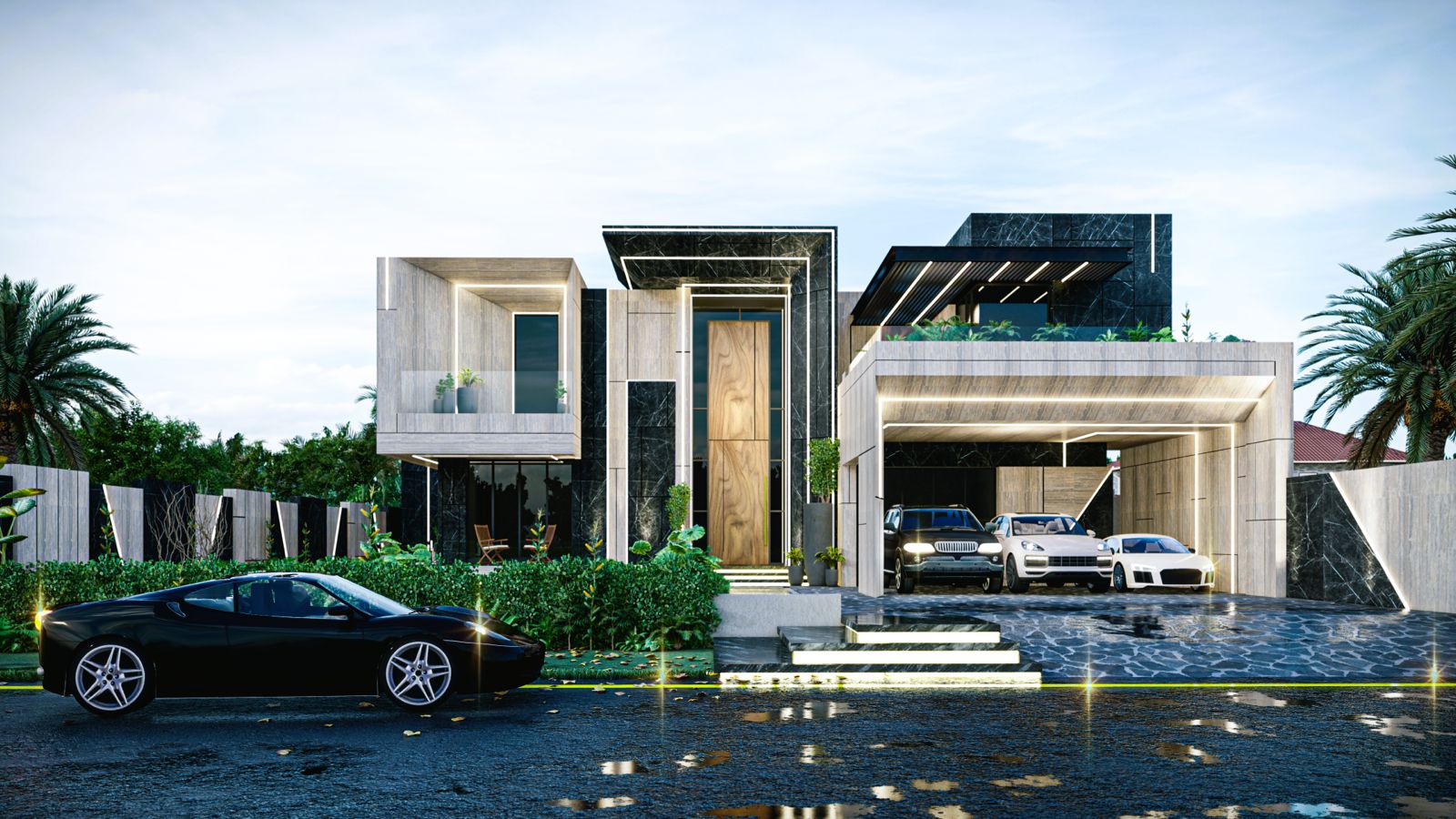 Luxury Villa Exterior